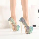 kamames kamames Outside The New Sequined Single Shoes 34-45 Yards Long-Term Spot