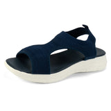 kamames 2024 Autumn Fish Head Leisure Sleeve Fashion Sandals Low Heel Women's Shoes Large Size Sports Casual Shoes