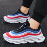 New Breathable Men Running Shoes Cushioning Sneakers for Men Outdoor Lightweight Jogging Sport Shoes Traveling Walking Shoes