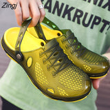 kamames New Men Sandals Summer Flip Flops Slippers Men Outdoor Beach Casual Shoes Cheap Male Sandals Water Shoes Sandalia Masculina