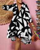 kamames Independent Station New Fashion Printed Dress Women's Spot