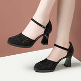 kamames Manlin Specialized In Body Shape And Gait Catwalk Super High Heel Practice Baotou Stage Performance Cheongsam Shoes Girl