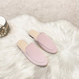 Baotou Half Slippers Women Summer Wear Muller Shoes 2022 New Flat Sandals