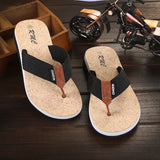 2020 Men Shoes Summer Bohemia  Beach Sandals Striped Slippers Flip Flops For Men Platform Sandals Beach Slippers Size 40~45