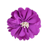 2 Pcs/lot New Sweet Chiffon Fabric Flower Hair Clips For Girls Safety Hairpin Boutique Barrettes Headwear Kids Hair Accessories