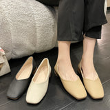kamames kamames Single Shoes For Spring 2023 New Low Heel Maternity Shoes With Soft Sole Casual Women's Shoes