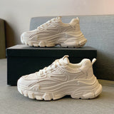 kamames kamames Version Of Dad Shoes Female Spring 2023 New Fashion Platform Platform Sports Shoes Student Tie Heighten Casual Shoes