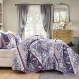 Quilt Set Saint King Pattern Large Bedding Set Bedspread Set 3pcs Thin Quilt Set, 1 Quilt + 2 Pillowcases Double-Sided Sheets Bedding Set, Suitable for All Seasons