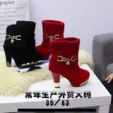 kamames Women's Shoes 2024 Winter New Large Size Women's Shoes 35-43 Low-Top Casual Women's Cotton Shoes Spot