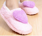 Retail!!! Lovely Ladies Home Floor Soft Women indoor Slippers Outsole Cotton-Padded Shoes Female Cashmere Warm Casual Shoes