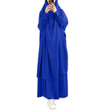 Zingj Women Hooded Muslim Hijab Dress Eid Prayer Garment Jilbab Abaya Long Khimar Full Cover Ramadan Gown Abayas Islamic Cloth