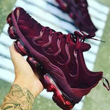 kamames kamames Spring And Autumn Large-Size Front Tie Leisure Flat-Heeled Air Cushion Round Head Low-Top Sports Shoes