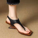 kamames kamames Toe Sandals Women 2024 New Summer Wear High Heel In Roman Shoes Niche Personality Casual Sandals Women