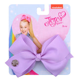 JOJO Bows Jojo Siwa Rainbow Printed Knot Ribbon Bow For Girls Handmade Boutique Hair Clip Children Hair Accessories