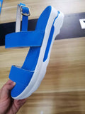 kamames Summer Plus Size Women Shoes Fashion Platform Wedge Sandals Women Height Increase Closed Toe Roman Sandals Zapatos Mujer