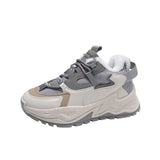 kamames Sneakers Women 2022 Winter Fashion Plus Velvet for Ladies Casual Footwear Warm Lace-up Running Shoes Zapatos De Mujer