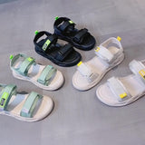 kamames Women's Sports Sandals In The Summer Of 2024, The New Thick-Soled Muffins, Leisure Students, Beach Shoes, Velcro Shoes Are In Stock.
