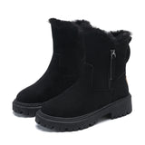 kamames kamames Shoes Women 2023 New Winter Fur One Snow Boots Ankle Boots Big Cotton Shoes Women