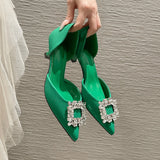 kamames kamames New Cat With Low Heel Sandals Women's Versatile Stylish Fairy Simple Single Shoes
