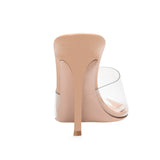 kamames PVC Lady Ultra-High Heels Sandals Slippers Muller Shoes Chengdu Fashion Women's Shoes