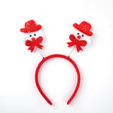 2021 New Year Women Girls Cute Christmas Antlers Santa Claus Hairbands Sweet Hair Decorate Headband Fashion Hair Accessories