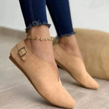 kamames Spring Autumn New Loafers Woman Shoes Soft Fashion Flats Zapatos Women Plus Size 35-43 Pointed Toe Shallow Boat Shoes Mujer