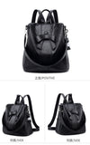 Factory Direct Sales Bag  Autumn and Winter New Fashion Bowknot Backpack Large Capacity College Style Anti-Theft Bag