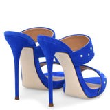 kamames Women's Hot Diamond Open-Toed Muller Shoes High-Heeled Sandals Slippers Chengdu Fashion Women's Shoes