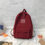 Cross-Border Backpack for Women Ins Korean Style Early High School Student Schoolbag Women's Large Capacity Fashion Trendy Travel Backpack Wholesale