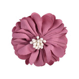 2 Pcs/lot New Sweet Chiffon Fabric Flower Hair Clips For Girls Safety Hairpin Boutique Barrettes Headwear Kids Hair Accessories