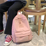 Cross-Border Backpack for Women Ins Korean Style Early High School Student Schoolbag Women's Large Capacity Fashion Trendy Travel Backpack Wholesale