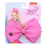 4.5 inch JoJo Bows Jojo Siwa Rainbow Printed Knot Ribbon Bow For Girls Handmade Boutique Hair Clip Children Hair Accessories