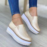 kamames kamames Shoes 2024 Spring And Autumn New Style Low-Top Thick Soles Heightened Casual Women's Shoes Muffins One Foot On Lazy Shoes