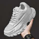 Unisex Spring Running Shoes Women Trend Chunky Sneakers Men Couples Platform Sport Shoes Mesh Walking Shoes Zapatos De Hombre