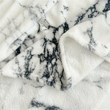 1pc Ultra-Soft Marble Print Flannel Blanket - Luxurious, Cozy, and Versatile for Travel, Sofa, Bed, and Office Use - Perfect Gift for Boys, Girls, and Adults of All Ages - Ideal for All Seasons and Occasions