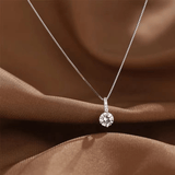 Shiny Necklaces For Women Zircon Water Drop Pendant Clavicle Chain Necklace Valentine's Day Gift Wedding Party Jewelry