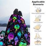 1pc Cozy Mushroom Soft Blanket - Ultra-Lightweight, Warm, and Plush Flannel Throw for Sofa, Bed, Travel, Camping, Living Room, Office, Couch, Chair, and Bed - Digital Printing Fleece Blanket with Soft, Warm, and Fuzzy Flannel Fabric for Ultimate Comfort a