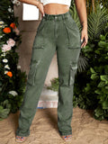 NEW SXY Flap Pocket Cargo Jeans