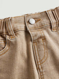 NEW Young Girl Jeans With Flap Pockets