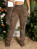 NEW SXY Flap Pocket Cargo Jeans