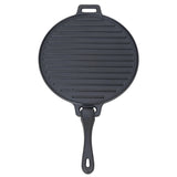 4-Piece Premium Cast Iron Skillet Set - Pre-Seasoned, Durable Handles, Versatile Griddle, Easy Cooking, 6", 10.5", 11" - Perfect for Indoor and Outdoor Cooking, Heat Distribution, Non-Stick Surface