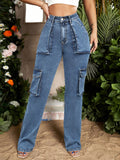 NEW SXY Flap Pocket Cargo Jeans