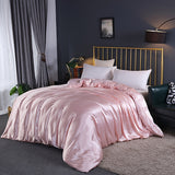 1pc Elegant Satin Duvet Cover - Silky Textured, Hypoallergenic, Hotel-Quality for Home Bedroom