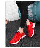 kamames Spring Korean Casual Fashion Hollow Mesh Flying Woven Air Cushion Outdoor Sports Low-Top Hiking Running Shoes