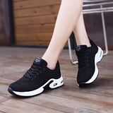 kamames Spring Korean Casual Fashion Hollow Mesh Flying Woven Air Cushion Outdoor Sports Low-Top Hiking Running Shoes