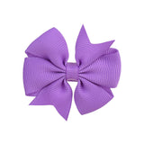 2 Inches Candy Color Baby Mini Small Bowknot Hair Clips For Cute Girls Safety Hairpins Barrettes Headwear Kids Hair Accessories