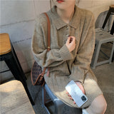 kamames kamames Long Sweater Dress Female Autumn Winter Inside The 2023 New Small Person With Coat Bottom Knit Skirt