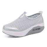 kamames Summer Women Shoes 2022 New Comfortable Breathable Vulcanized Shoes Woman Light Casual Sneaker Air Cushion Shoes Size 42