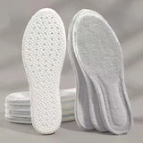 kamames Sweat Absorption Plush Insole for Women Insoles Plush Insole Warm Insoles Sport Support Insert Feet Shoe Pad