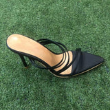 kamames kamames Summer 2023 New Plus-Size High-Heeled Sandals Are Breathable And Stylish In Sandals And Drag Size 43 Shoes